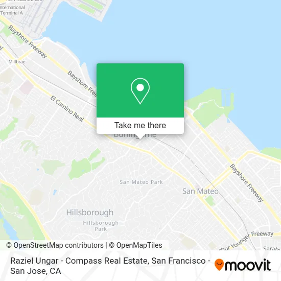 Raziel Ungar - Compass Real Estate map