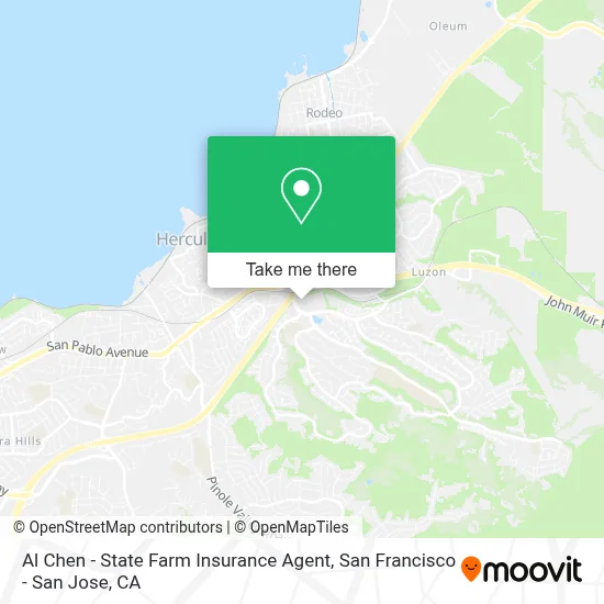 Al Chen - State Farm Insurance Agent map