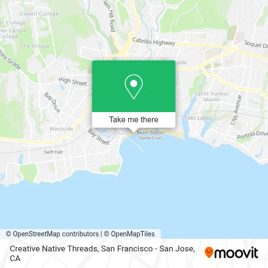 Creative Native Threads map