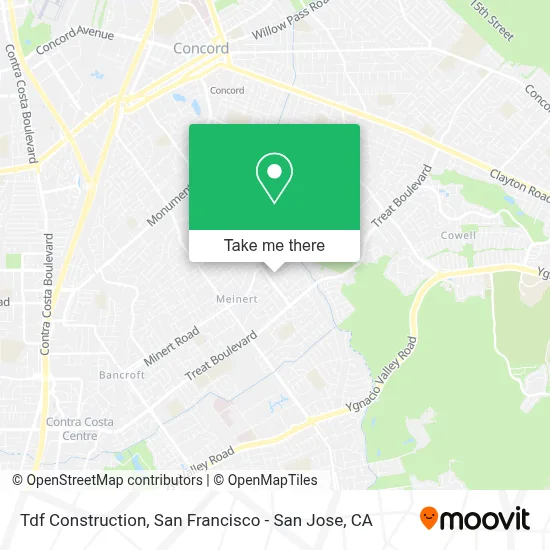 Tdf Construction map
