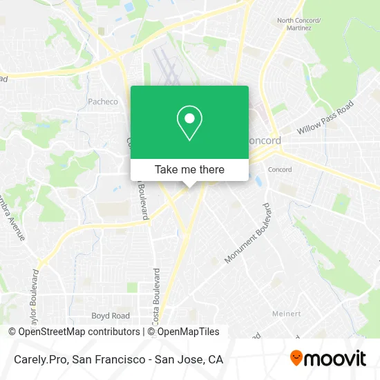 Carely.Pro map
