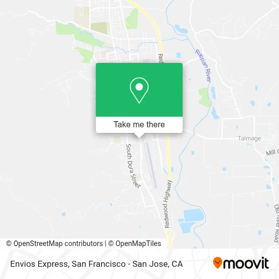 Envios Express map