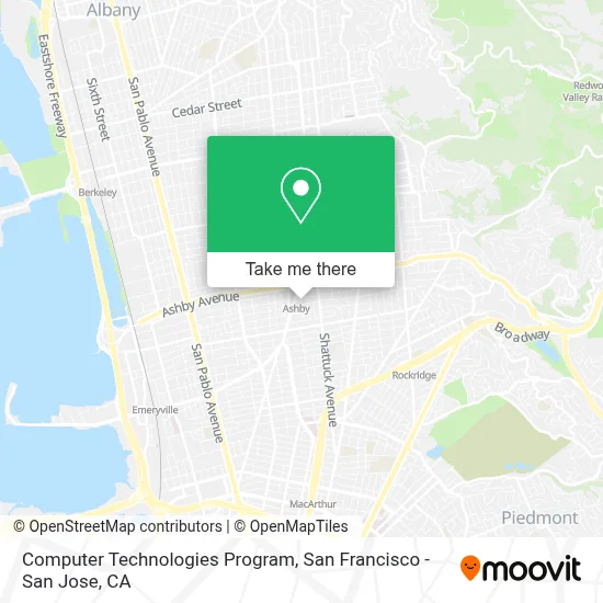 Computer Technologies Program map