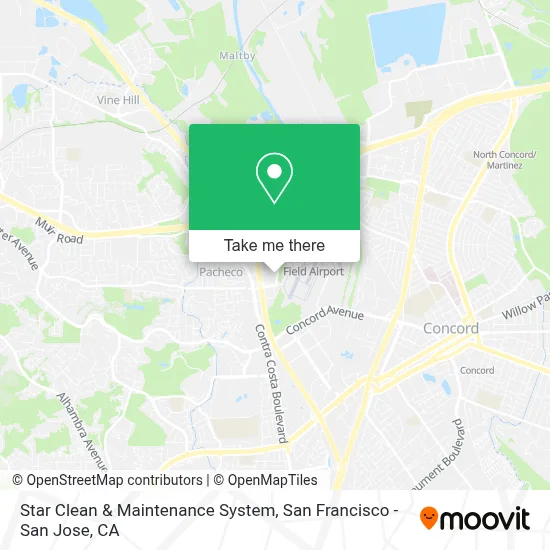 Star Clean & Maintenance System map