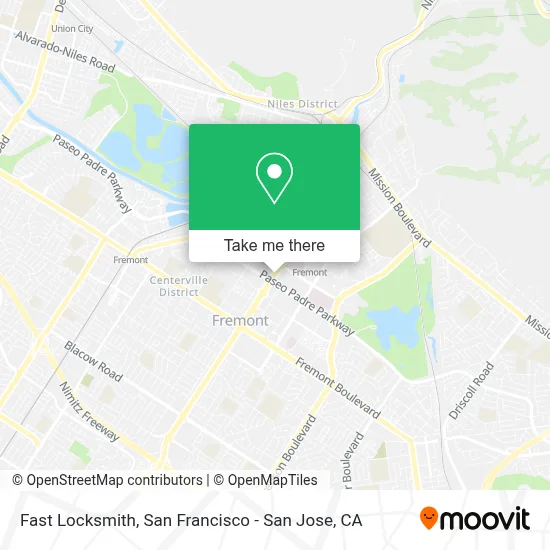 Fast Locksmith map