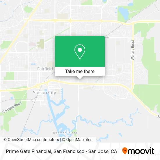 Prime Gate Financial map