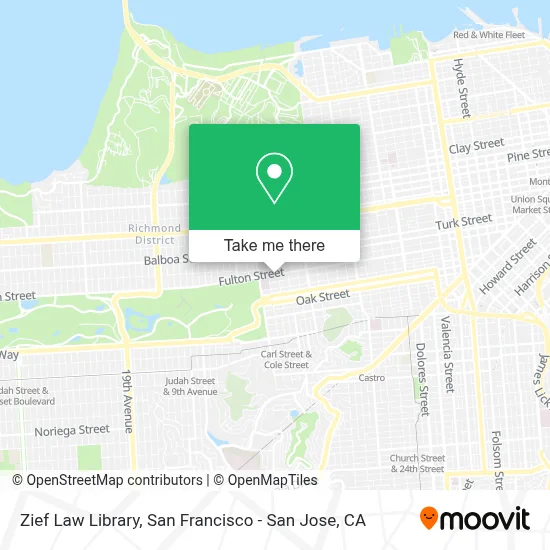 Zief Law Library map