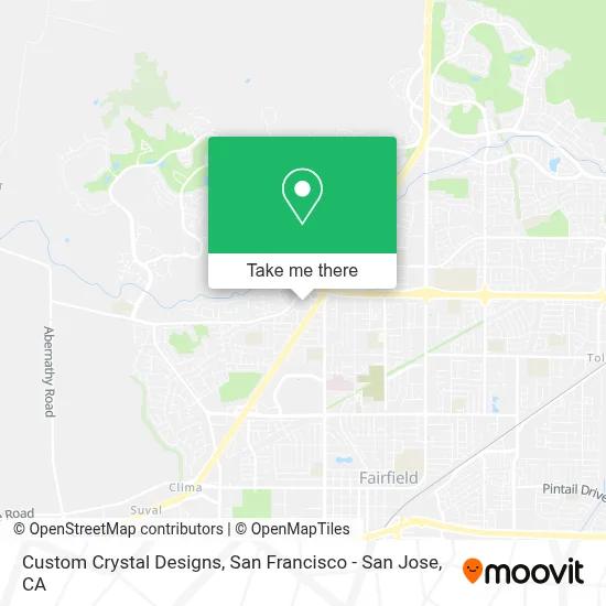 Custom Crystal Designs map
