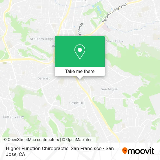 Higher Function Chiropractic map