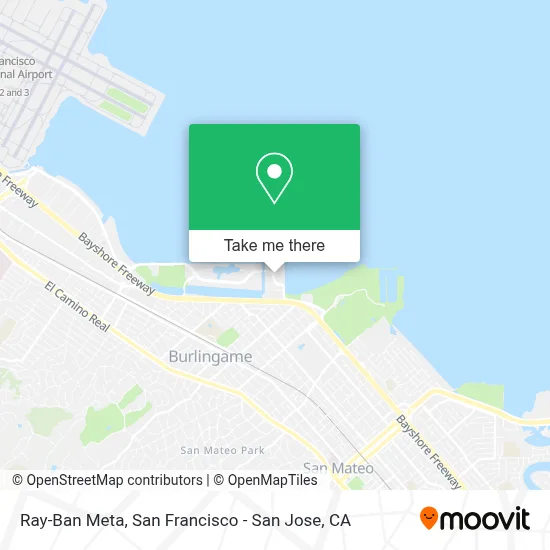 Ray-Ban Meta map