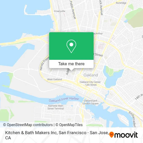 Kitchen & Bath Makers Inc map