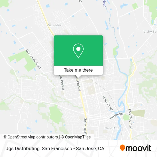 Jgs Distributing map