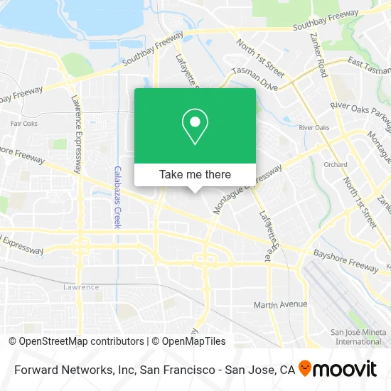 Forward Networks, Inc map