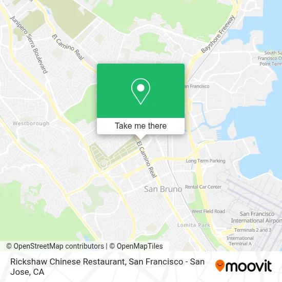 Rickshaw Chinese Restaurant map
