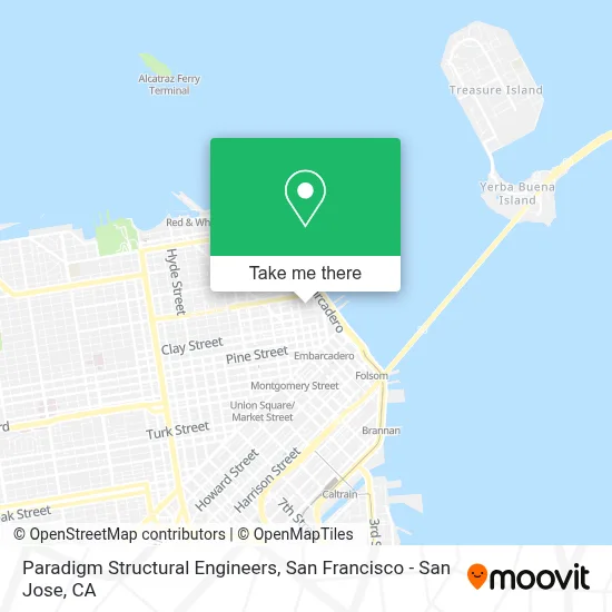 Paradigm Structural Engineers map