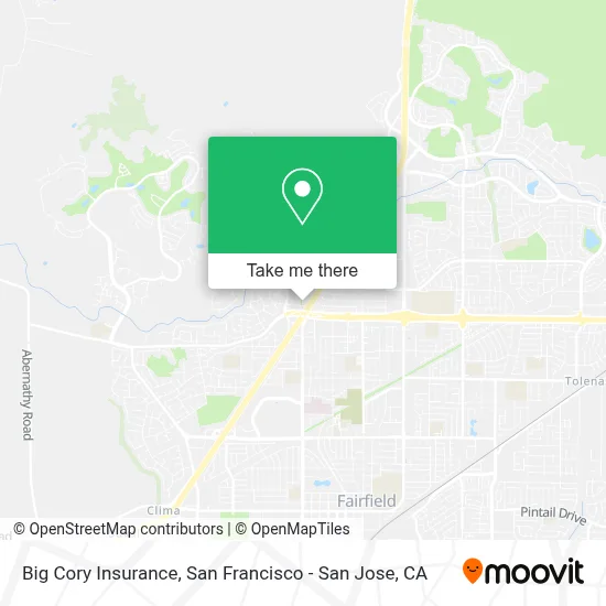 Big Cory Insurance map