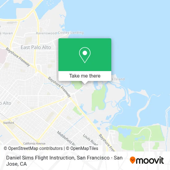 Daniel Sims Flight Instruction map