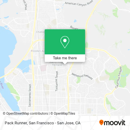 Pack Runner map