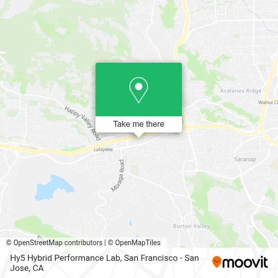 Hy5 Hybrid Performance Lab map