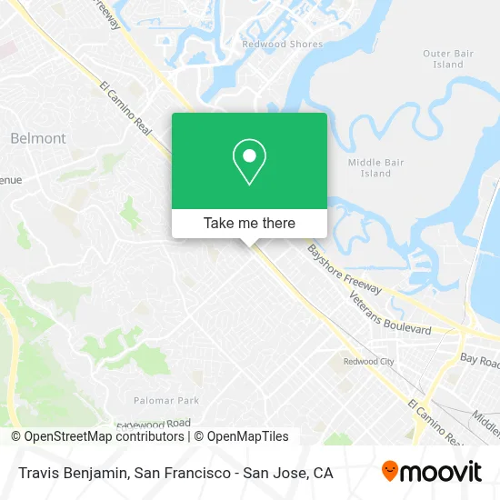 Travis Benjamin map