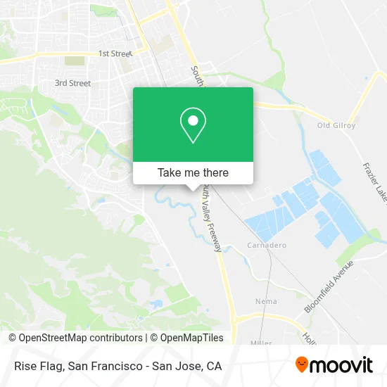 Rise Flag map