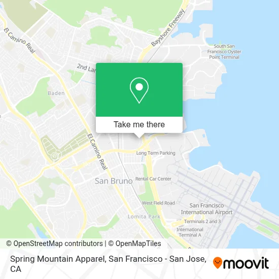Spring Mountain Apparel map
