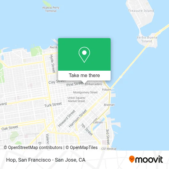 Hop map
