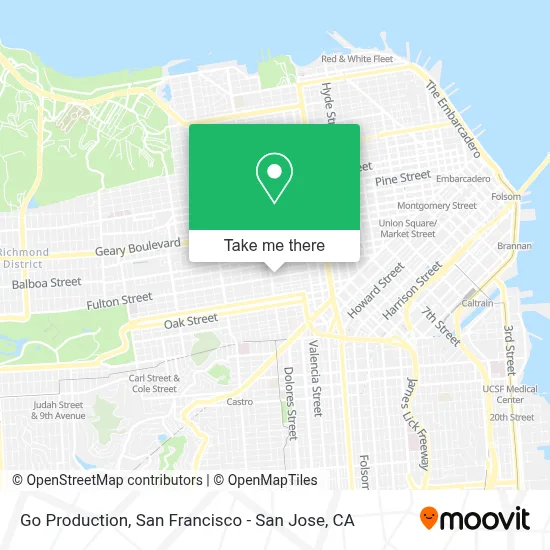 Go Production map