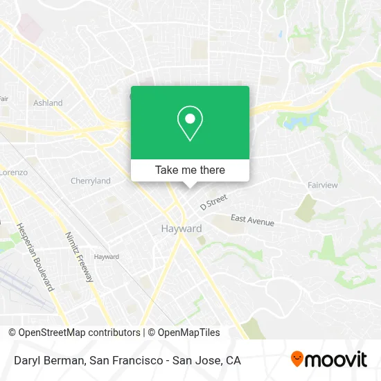 Daryl Berman map