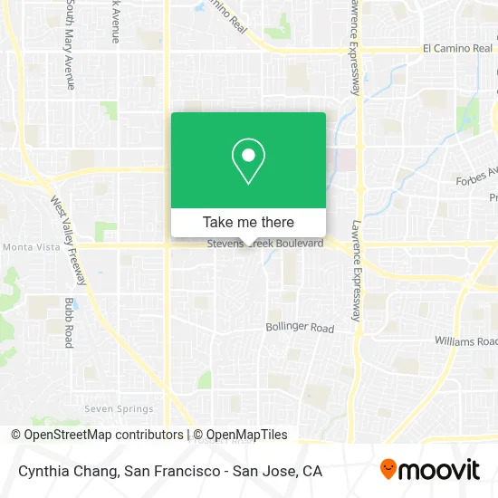 Cynthia Chang map