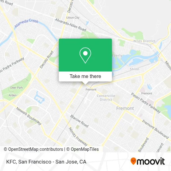 Kfc map