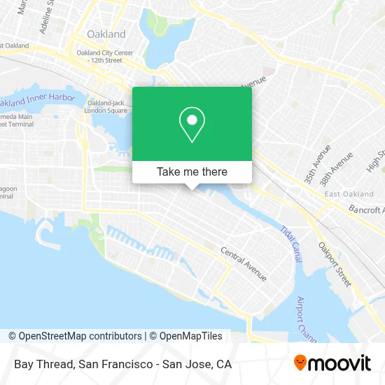Bay Thread map