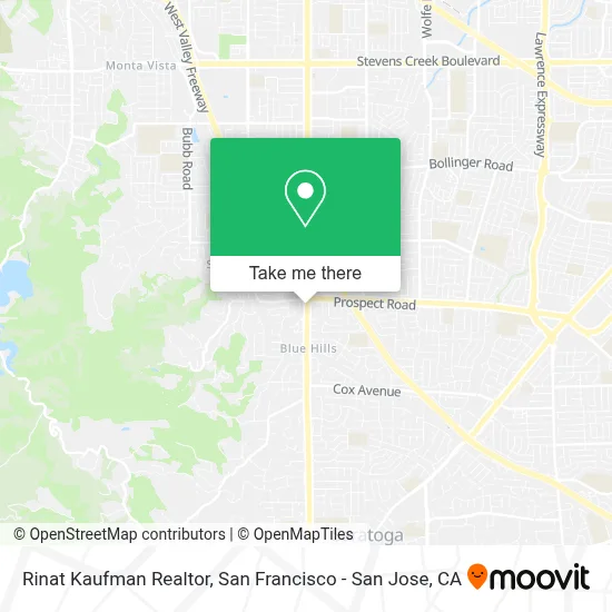 Rinat Kaufman Realtor map