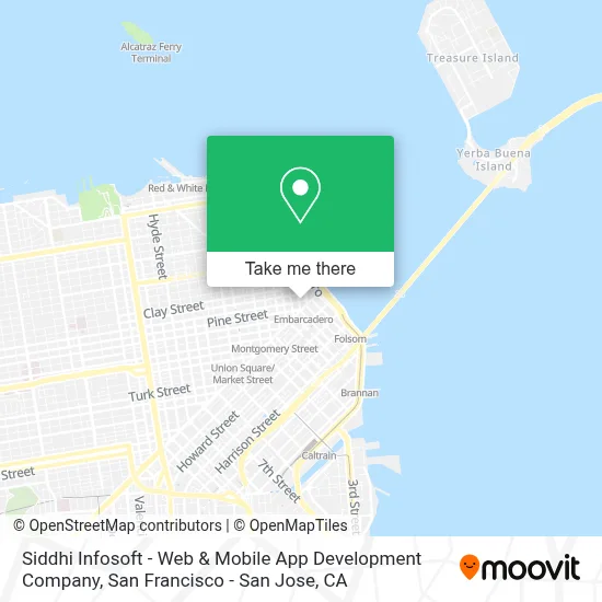 Siddhi Infosoft - Web & Mobile App Development Company map