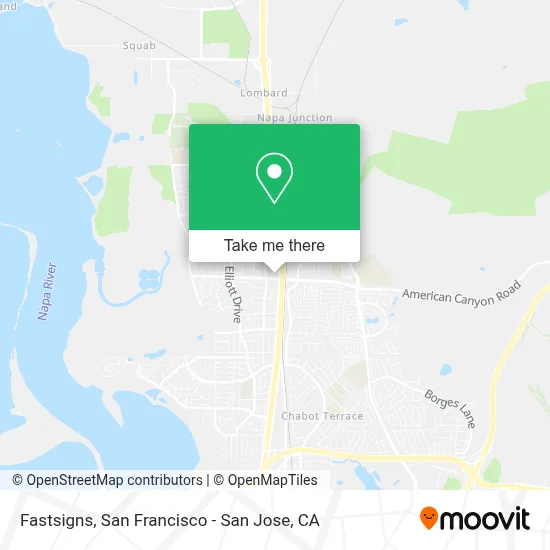 Fastsigns map