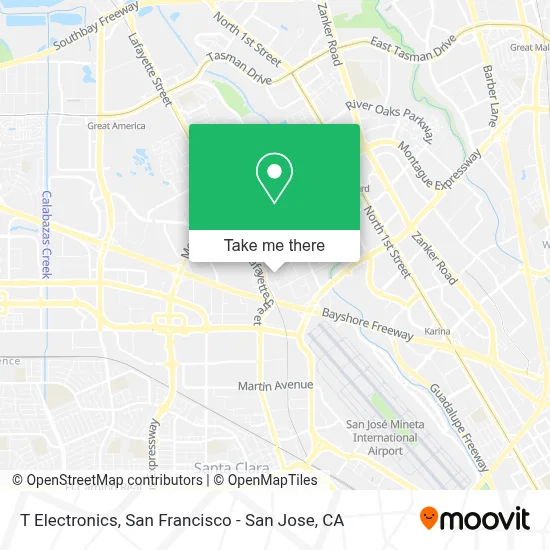 T Electronics map