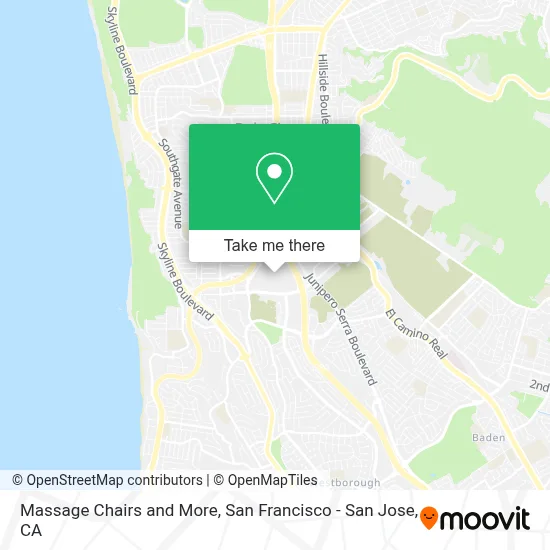 Massage Chairs and More map