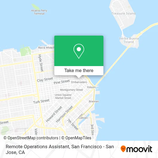 Remote Operations Assistant map
