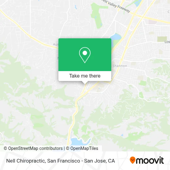 Nell Chiropractic map