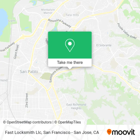 Fast Locksmith Llc map