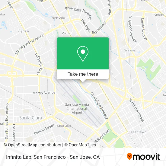 Infinita Lab map