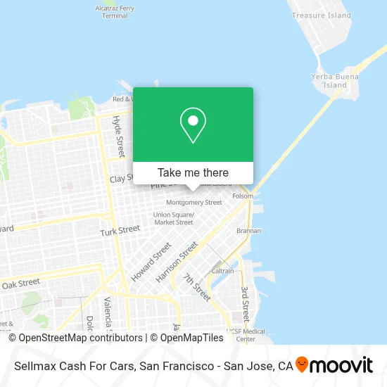 Sellmax Cash For Cars map