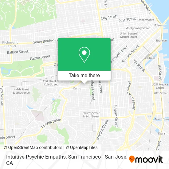 Intuitive Psychic Empaths map