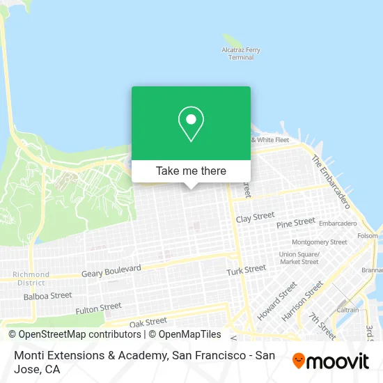 Monti Extensions & Academy map
