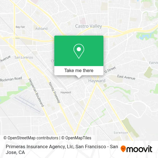Primeras Insurance Agency, Llc map