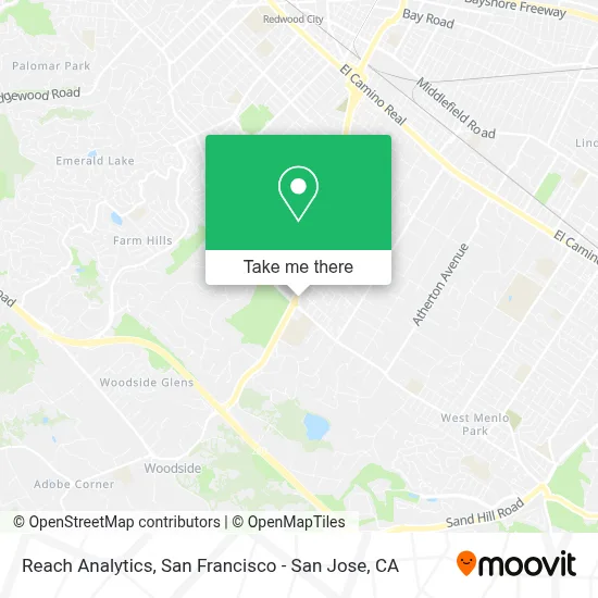 Reach Analytics map