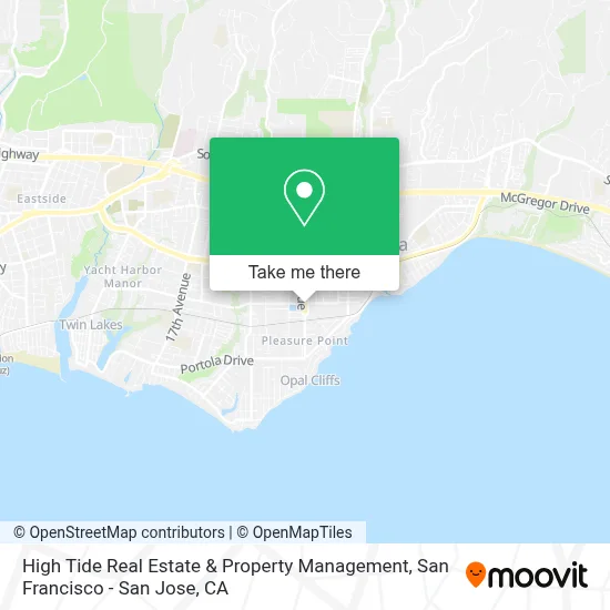 High Tide Real Estate & Property Management map