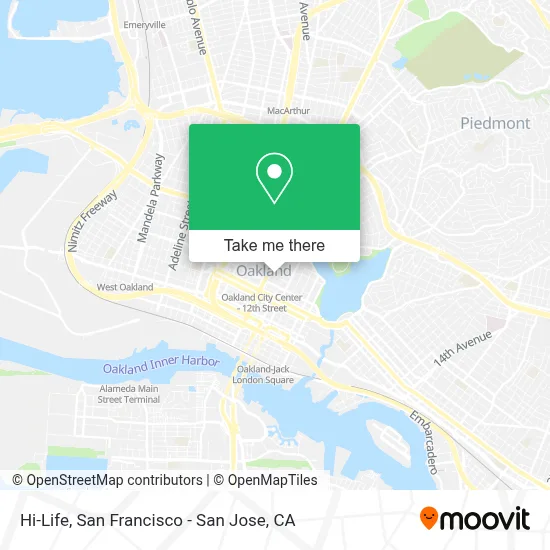 Hi-Life map