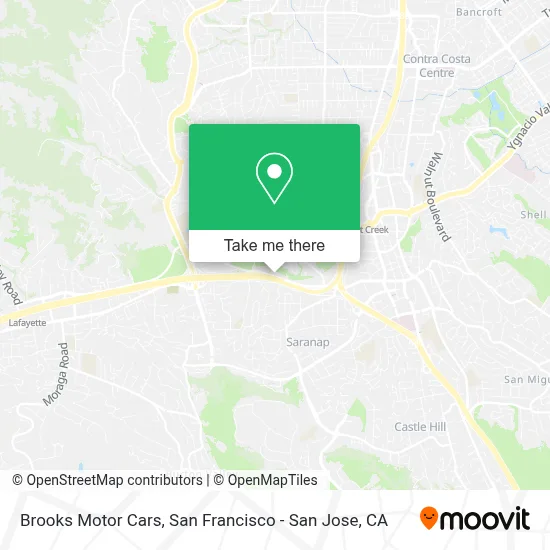 Brooks Motor Cars map