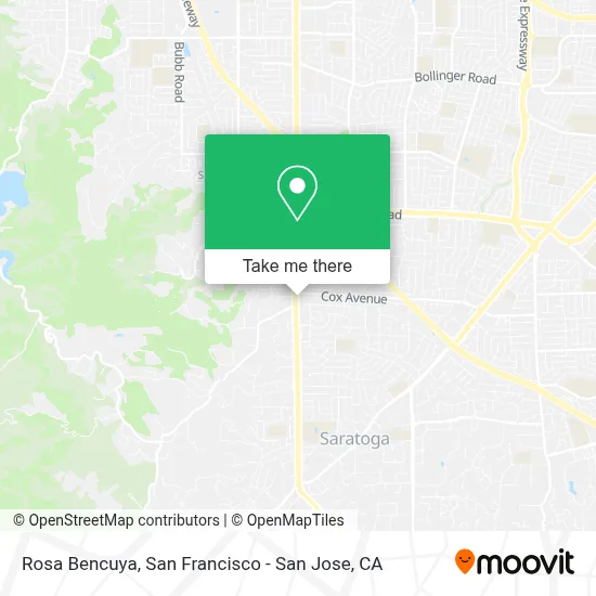 Rosa Bencuya map